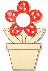 Coloriage Pot De Fleur Vide