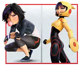 GoGo Tomago les nouveaux héros disney
