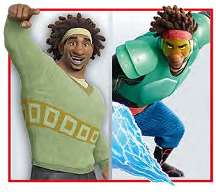 Wasabi les nouveaux héros Disney