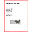 Un Petit Chat Gris Comptine Un Petit Chat Gris Tête à Modeler