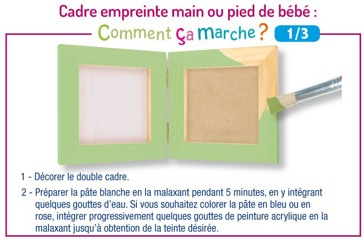 Cadeau Photo Empreinte Main Ou Pied Pour Maman Fete Des Meres Sur Tete A Modeler