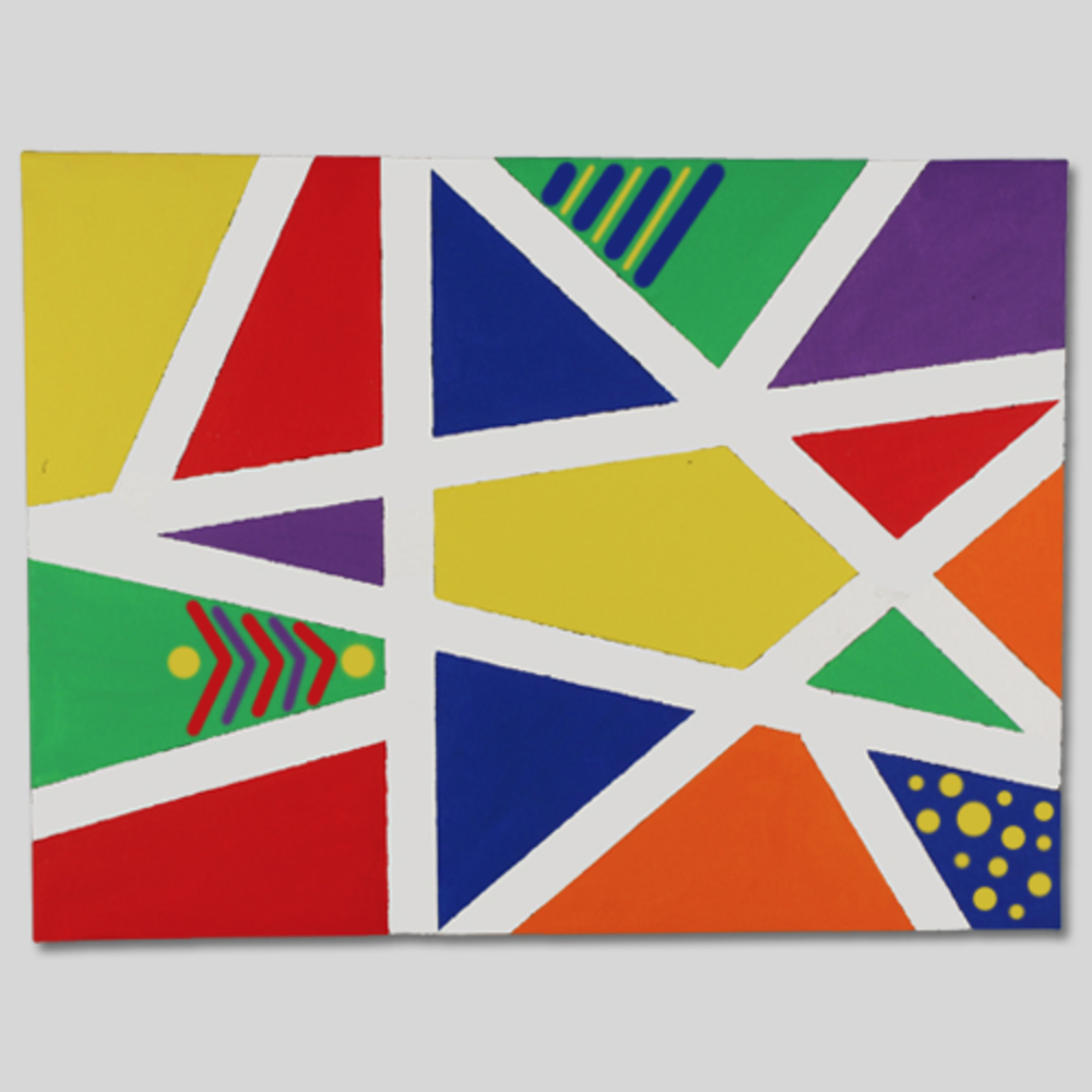 Le Tableau D Art Abstrait Avec Tete A Modeler