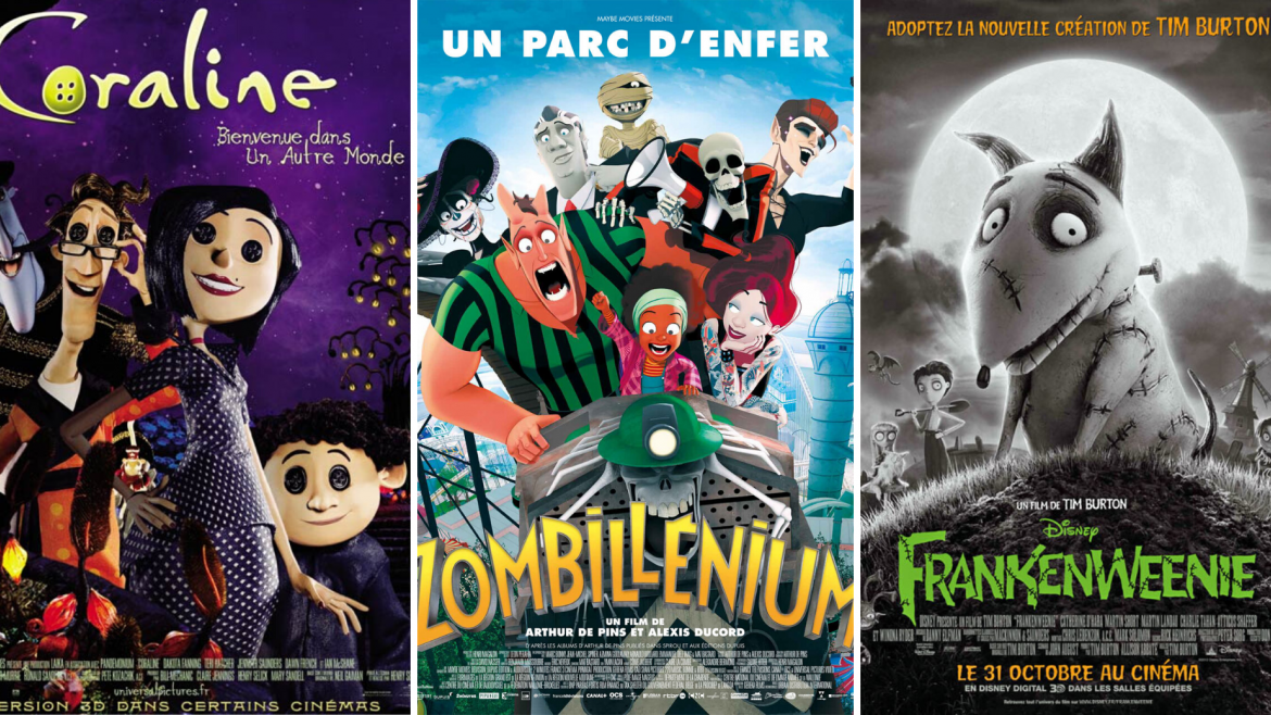 Retrouvez des films d'animation sur le thème d'halloween pour organiser une soirée ciné à la maison avec vos petites terreurs.