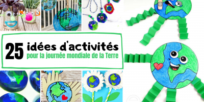 Retrouvez 25 super idées d'activités à proposer aux enfants pour la journée mondiale de la Terre