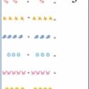 Fiches exercices maths cycle1