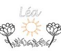 Lea, coloriages Lea
