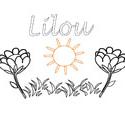 Lilou, coloriages Lilou