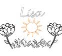 Lisa, coloriages Lisa