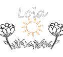 Lola, coloriages Lola