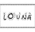 Louna, coloriages Louna, coloriages Louna