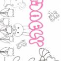 Maely, coloriages Maely
