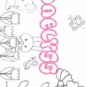 Maelyss, coloriages Maelyss