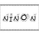 Ninon, coloriages Ninon