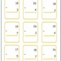 Soustractions pour les enfants du CP et CE1 - primaire cycle 2