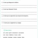 Vocabulaire : exercices de soutien scolaire pour les enfants en CM2