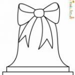 Coloriages des cloches de Noël
