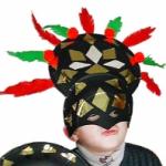 Masque Inca, masque carnaval Rio