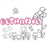 Bethanie, coloriages Bethanie