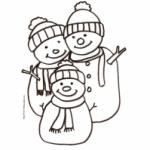 coloriages sur l'hiver