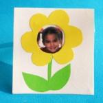 Cadre photo fleur