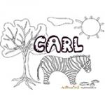 Carl, coloriages Carl