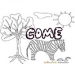 Come, coloriages Come