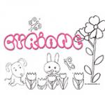 Cyriane, coloriages Cyriane