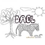 Dael, coloriages Dael