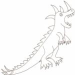 Coloriages et dessins de dinosaures