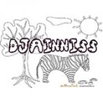 Djainniss, coloriages Djainniss