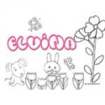 Elvina, coloriages Elvina