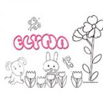 Elyna, coloriages Elyna