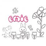 Emie, coloriages Emie