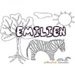 Emilien, coloriages Emilien