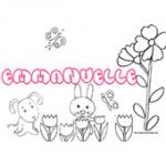 Emmanuelle, coloriages Emmanuelle