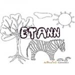 Etann, coloriages Etann