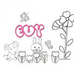 Evy, coloriages Evy