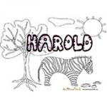 Harold, coloriages Harold