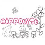 Hippolyte, coloriages Hippolyte