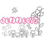 Jennelys, coloriages Jennelys