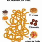 Jeux de labyrinthes sur les desserts