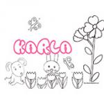 karla, coloriages Karla