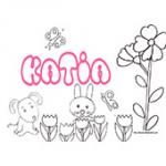 katia, coloriages Katia