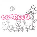 Laureen, coloriages Laureen