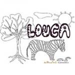 Louca, coloriages Louca