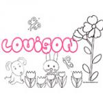 Louison, coloriages Louison