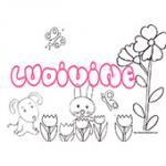 Ludivine, coloriages Ludivine