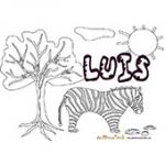 Luis, coloriages Luis