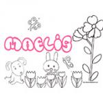 Maelis, coloriages Maelis