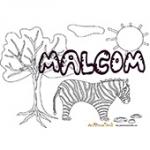 Malcom, coloriages Malcom
